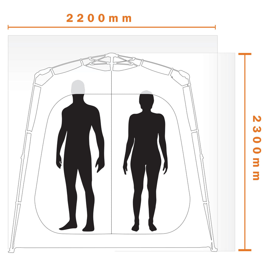 TWIN CUBE SHOWER TENT - DARCHE¬Æ