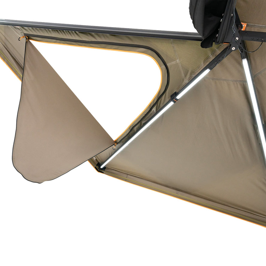 270 FREESTANDING AWNING + ROOF-TOP TENT ENTRY