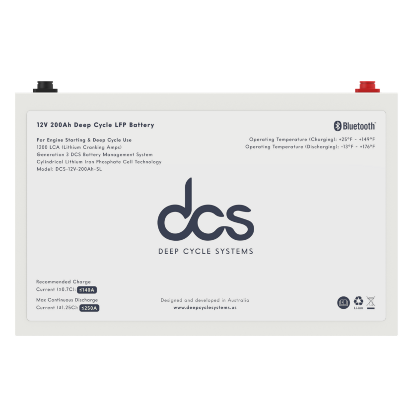 Deep Cycle Systems 200Ah Slimline LFP Battery (Gen 2) Brigade Overland